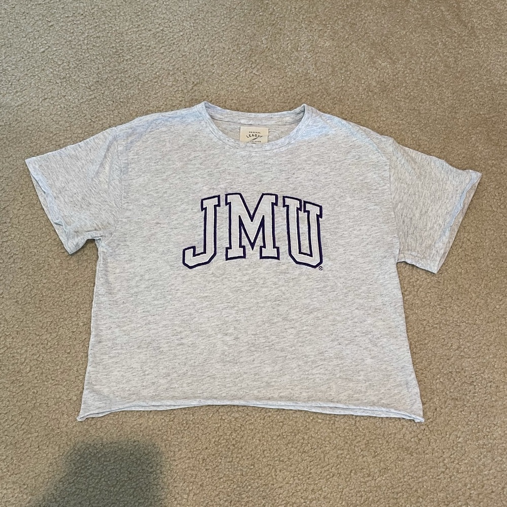 JMU small cropped t-shirt